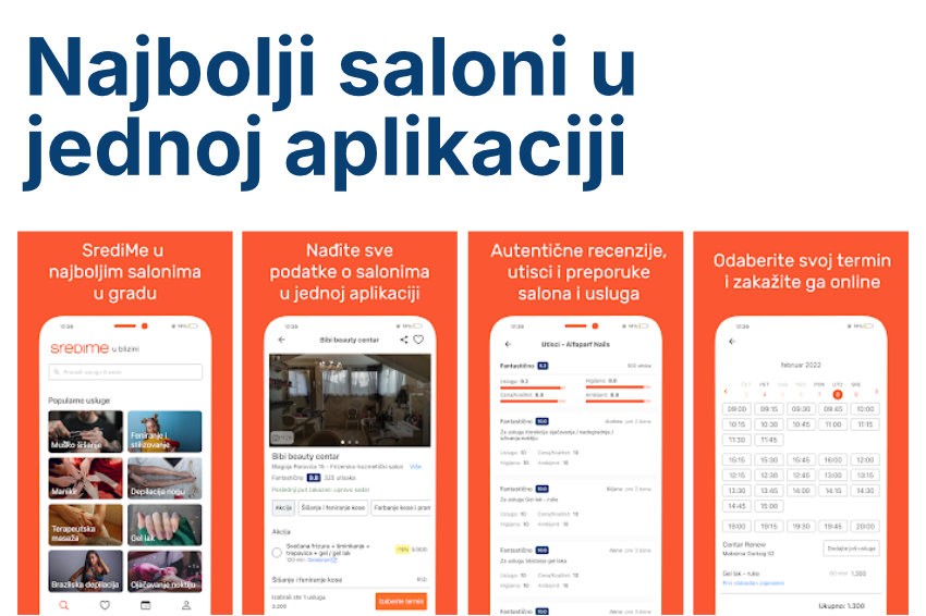 Preuzmite SrediMe aplikacije