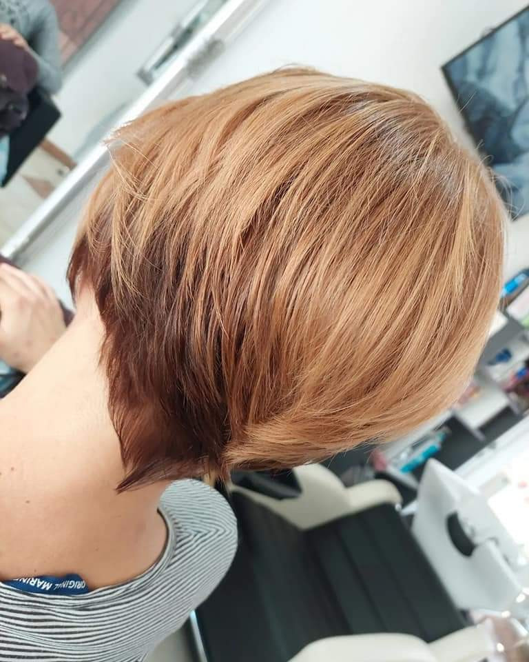 Farbanje cijele dužine kose - kosa srednje dužine - Frisco, Sarajevo Farbanje kose Frizerski saloni Farbanje kose, Sarajevo, Centar - Stari Grad