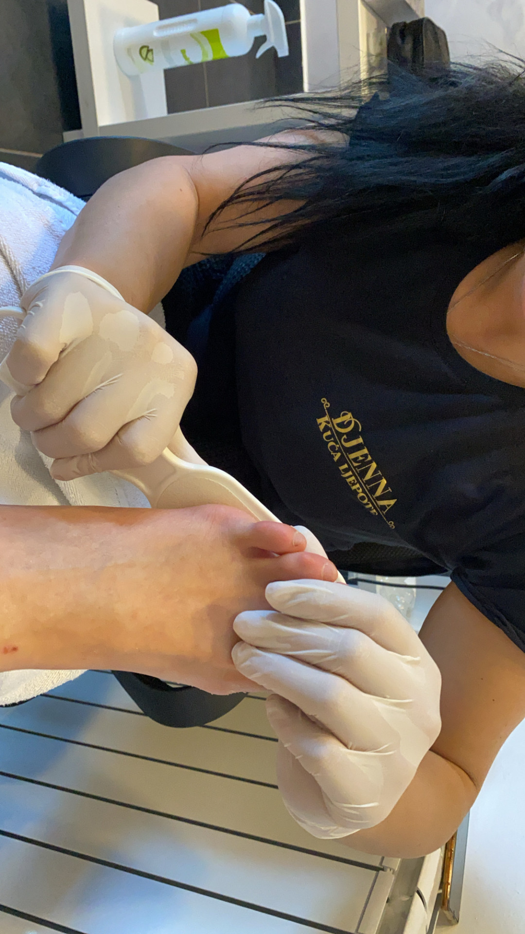 Kuća ljepote Djenna #sarajevo Estetski pedikir Callux pedikir