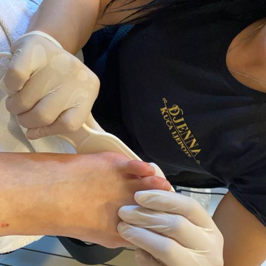 Kuća ljepote Djenna #sarajevo Estetski pedikir Callux pedikir