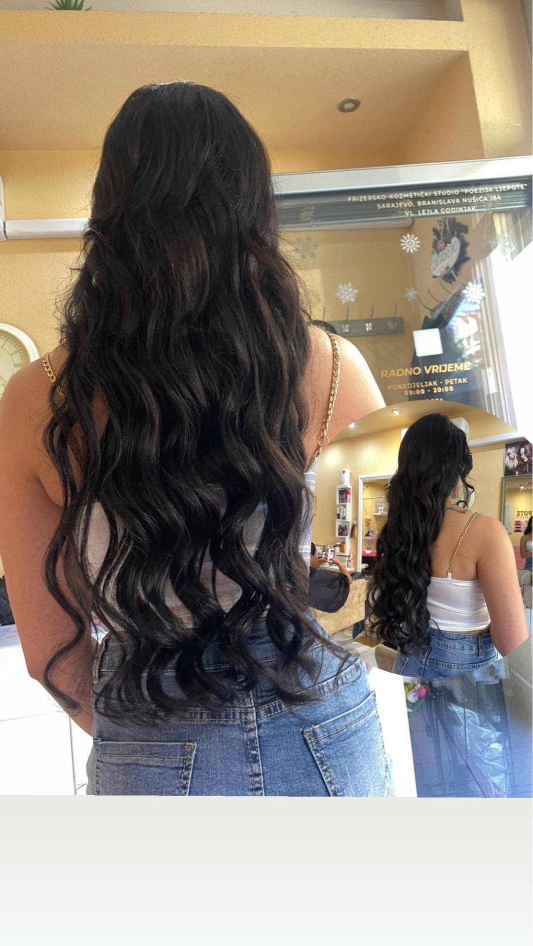 Lokne - ekstra duga kosa - Poezija ljepote, Sarajevo Uvijanje, lokne i talasi Frizerski saloni Uvijanje, lokne i talasi, Sarajevo, Novo Sarajevo - Novi Grad
