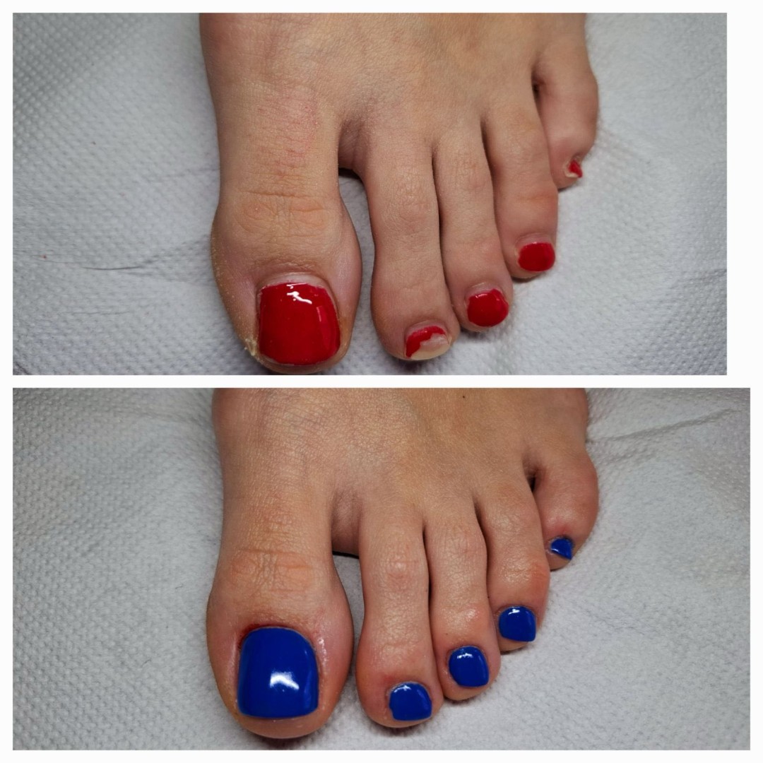 Shine #sarajevo Estetski pedikir Ruska suha pedikura + trajni lak