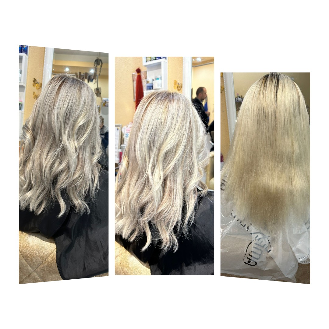 Poezija ljepote #sarajevo Ombre, sombre, balayage Balayage + žensko šišanje + feniranje - kosa srednje dužine / duga kosa