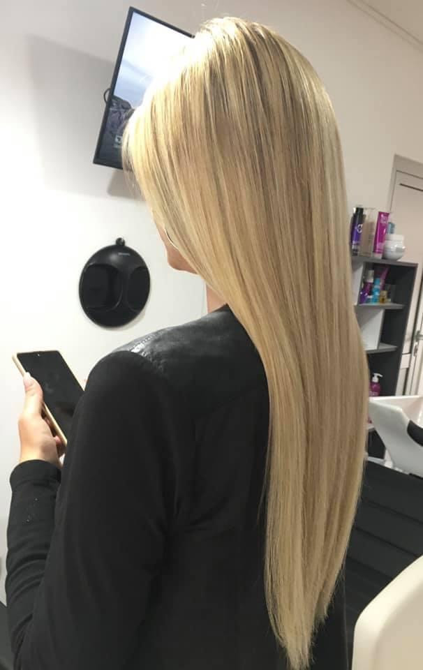 Feniranje na ravno - kosa srednje dužine - Frisco, Sarajevo Feniranje i stilizovanje Frizerski saloni Feniranje i stilizovanje, Sarajevo, Centar - Stari Grad