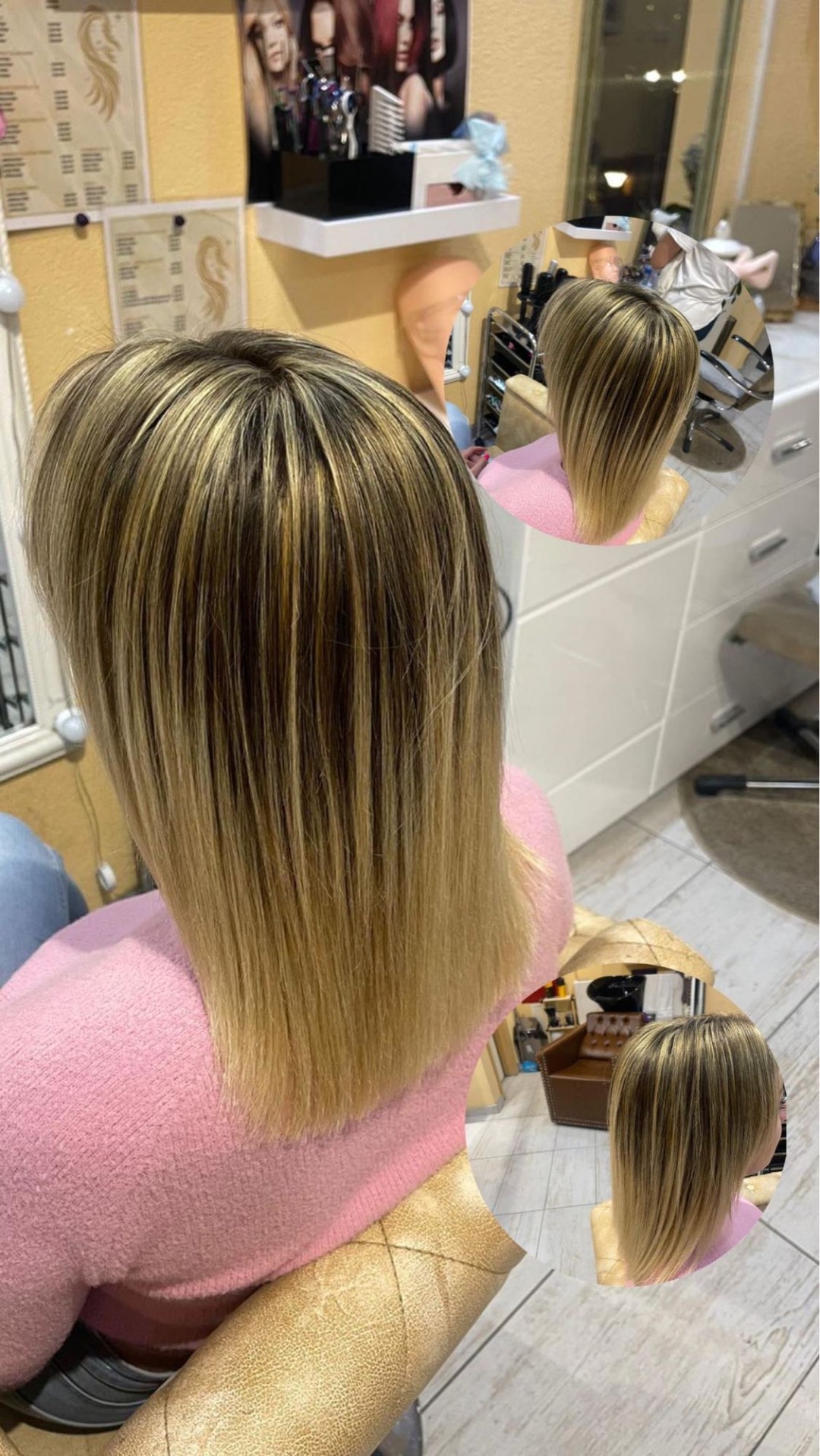 Poezija ljepote #sarajevo Pramenovi Pramenovi na foliju - kosa srednje dužine