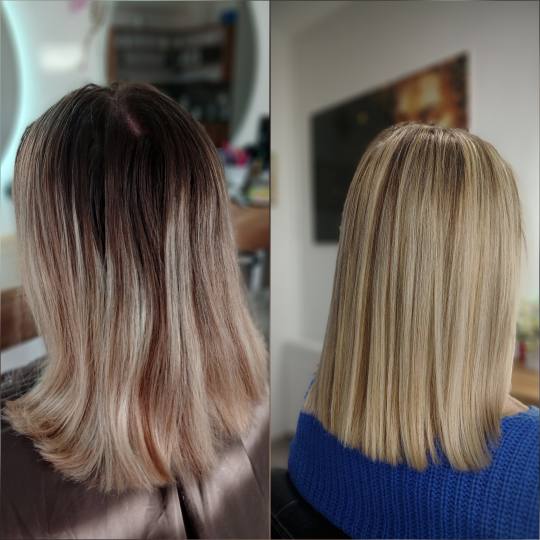 Michelle #zepce Pramenovi Pramenovi na foliju - kosa srednje dužine gusta kosa