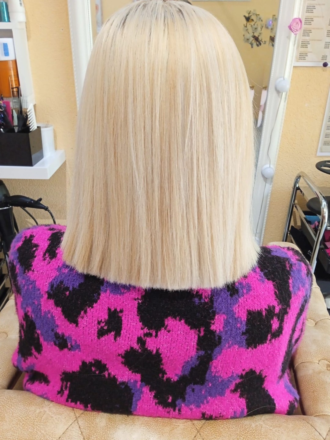 Poezija ljepote #sarajevo Pramenovi Pramenovi na foliju - kosa srednje dužine