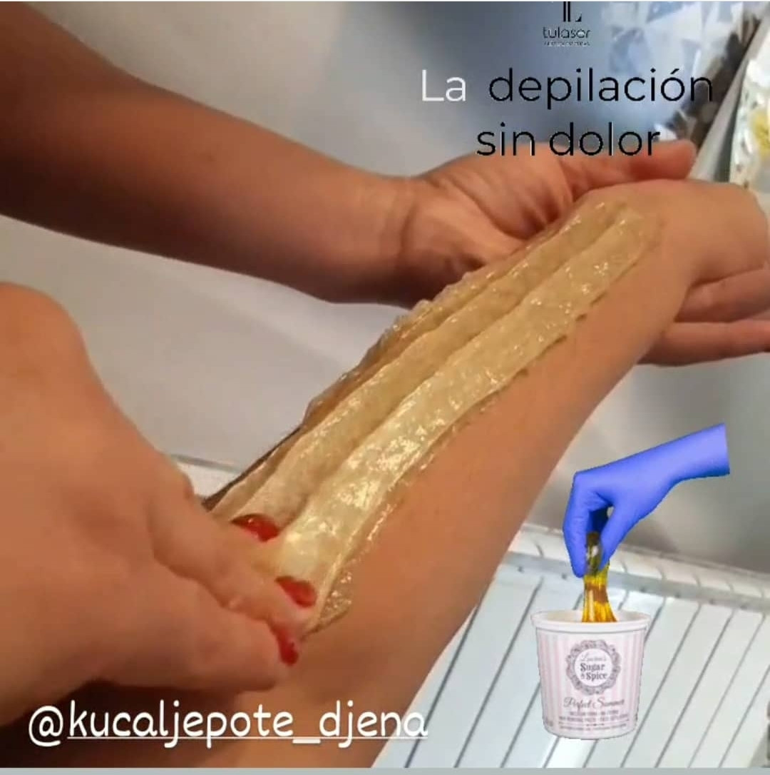 Kuća ljepote Djenna #sarajevo Depilacija šećernom pastom Depilacija ruku šećernom pastom