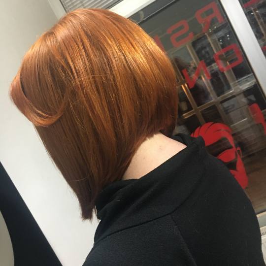 Frisco #sarajevo Žensko šišanje Žensko šišanje - kosa srednje dužine Color Tigi