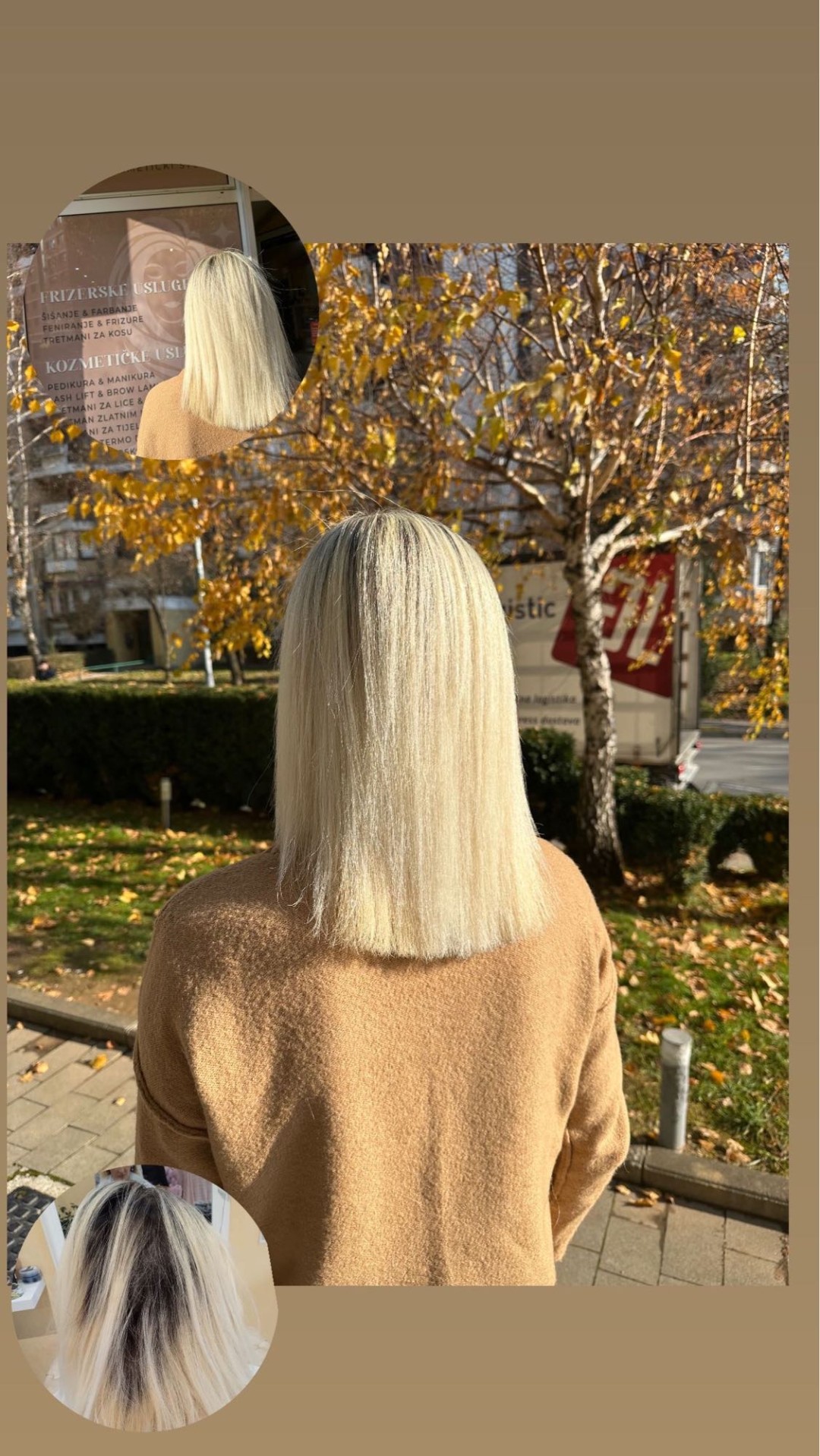 Poezija ljepote #sarajevo Pramenovi Pramenovi na foliju - kosa srednje dužine