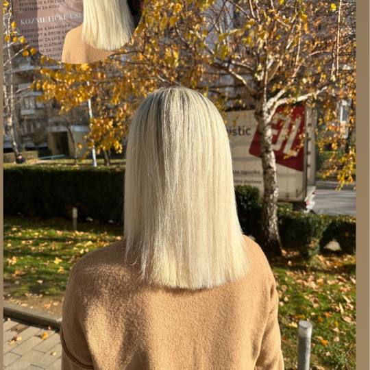 Poezija ljepote #sarajevo Pramenovi Pramenovi na foliju - kosa srednje dužine