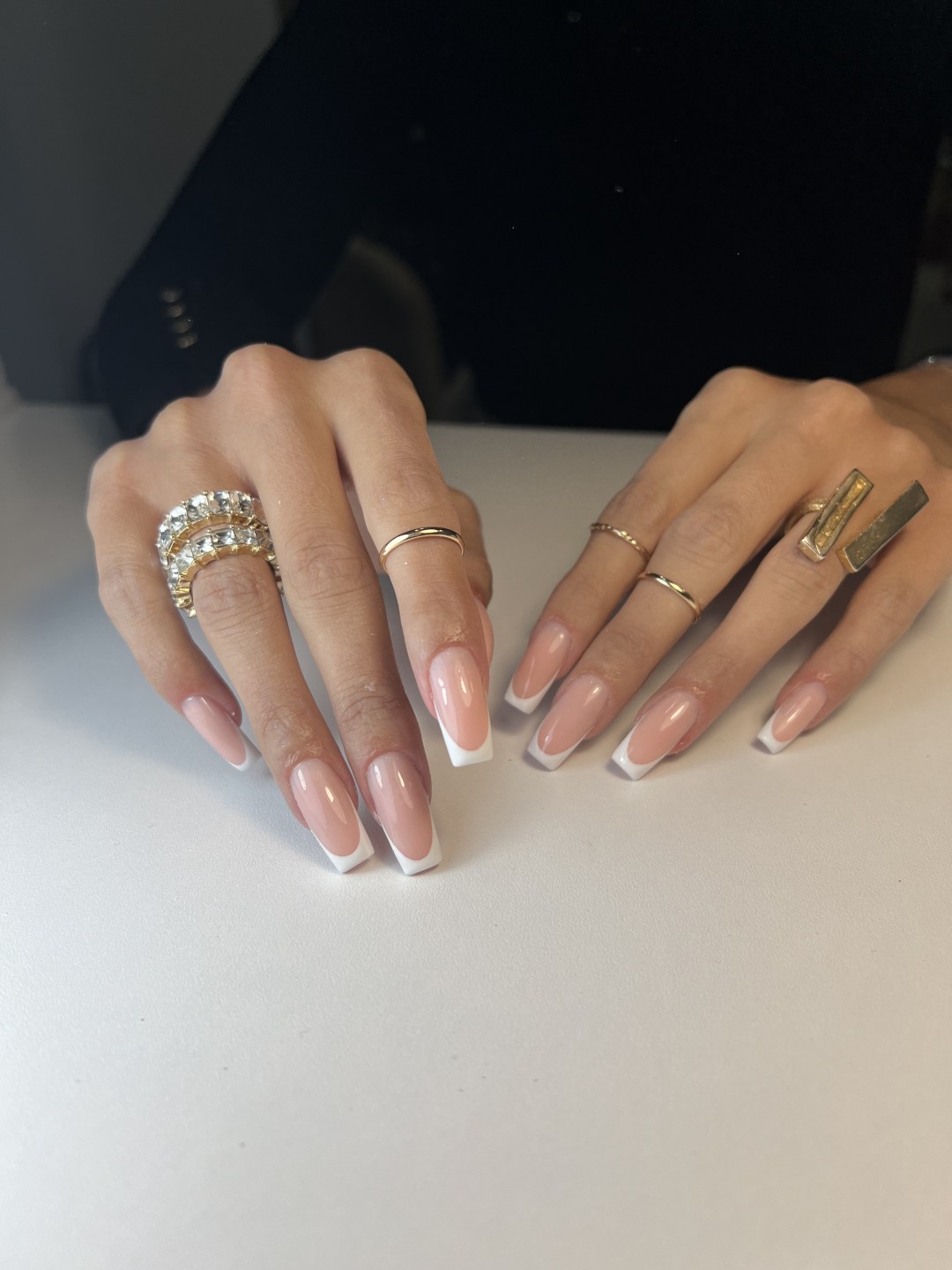 Nail Queen #sarajevo Manikir Nadogradnja noktiju - ombre / french