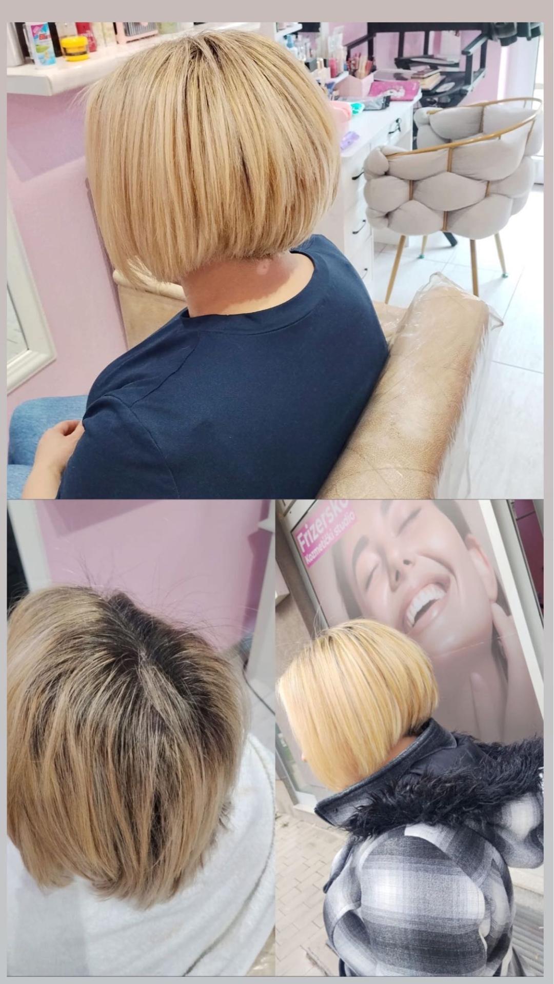 Poezija ljepote #sarajevo Pramenovi Pramenovi sisanje - kratka kosa