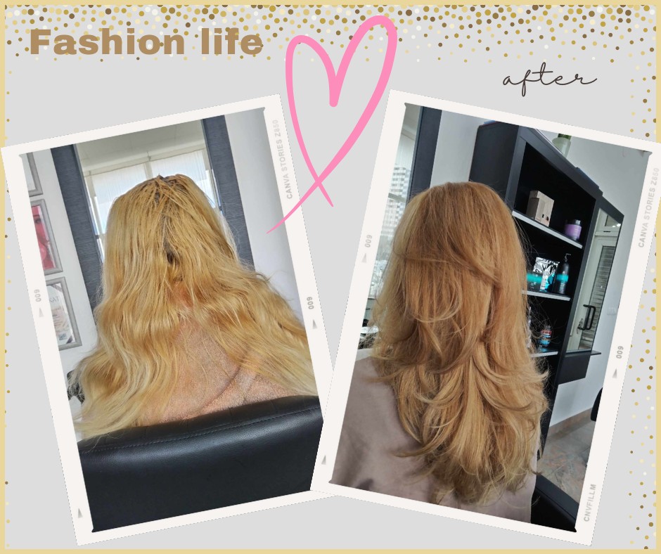 Fashion Life #sarajevo Pramenovi Pramenovi na foliju - duga kosa