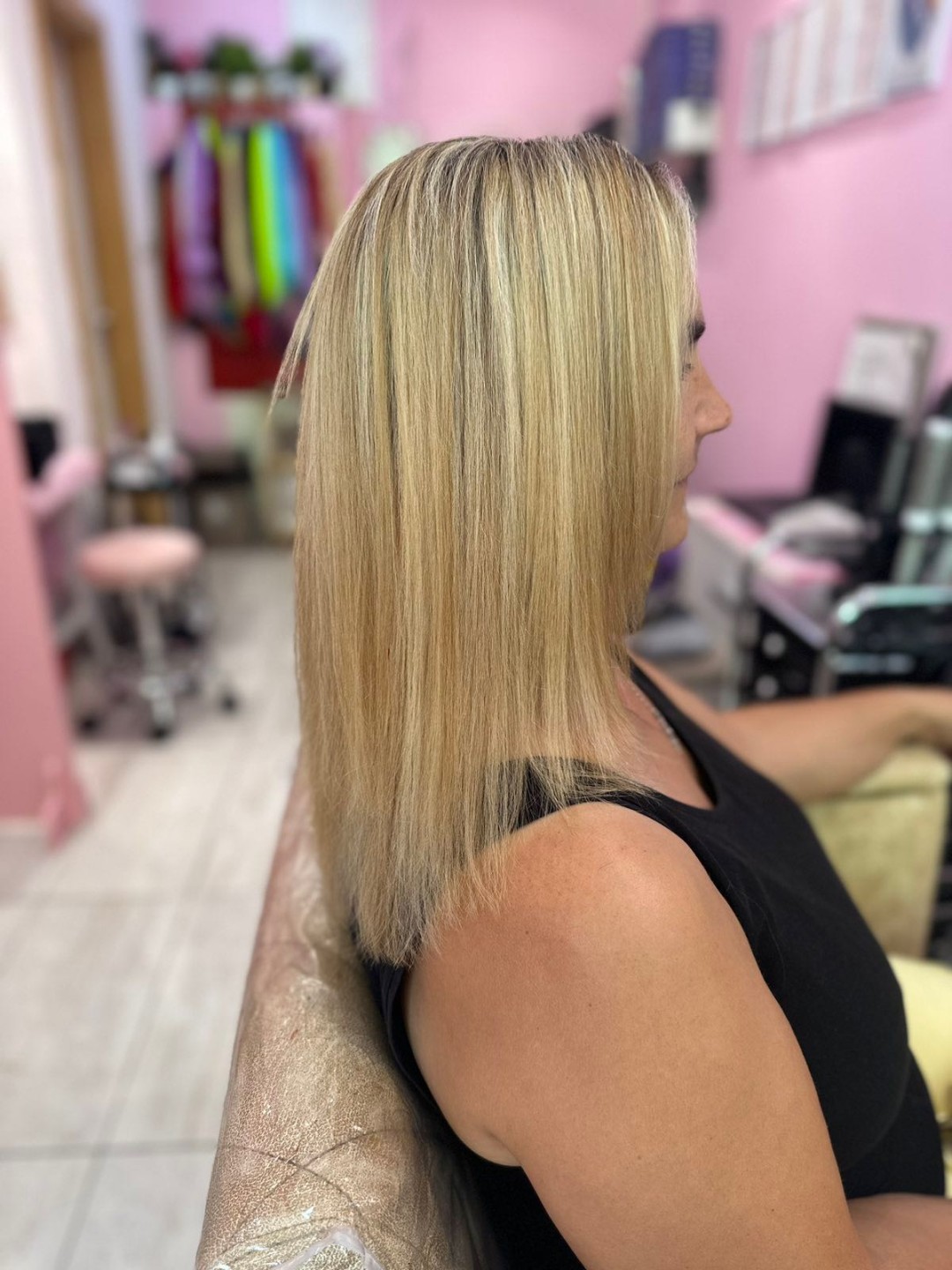 Poezija ljepote #sarajevo Pramenovi pramenovi sisanne preliv - kosa srednje dužine