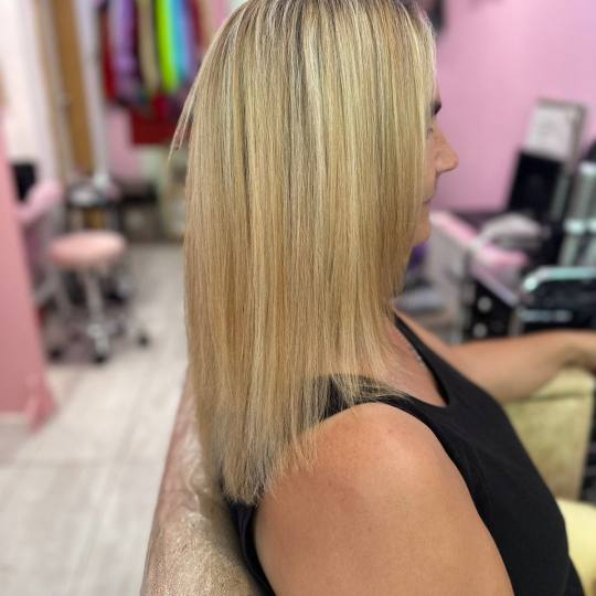 Poezija ljepote #sarajevo Pramenovi pramenovi sisanne preliv - kosa srednje dužine