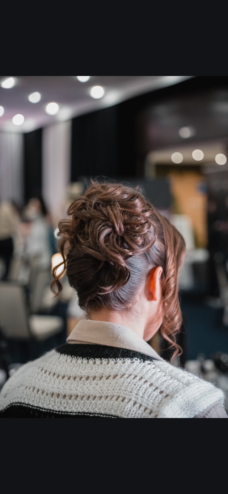 Aida #sarajevo Berberin Svečana frizura + profesionalno šminkanje