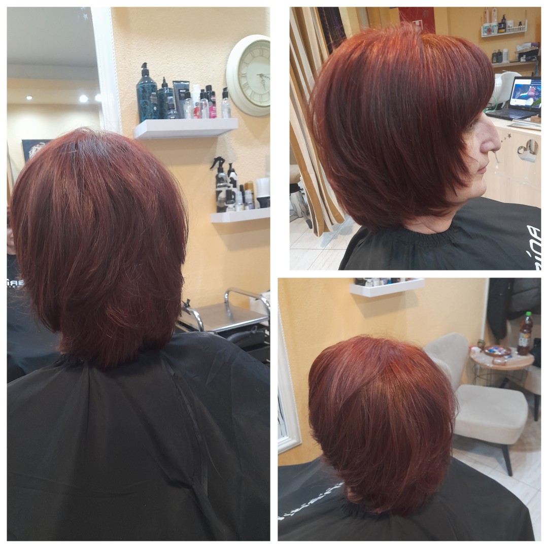 Poezija ljepote #sarajevo Feniranje i stilizovanje Žensko šišanje + feniranje na ravno - sve dužine kose