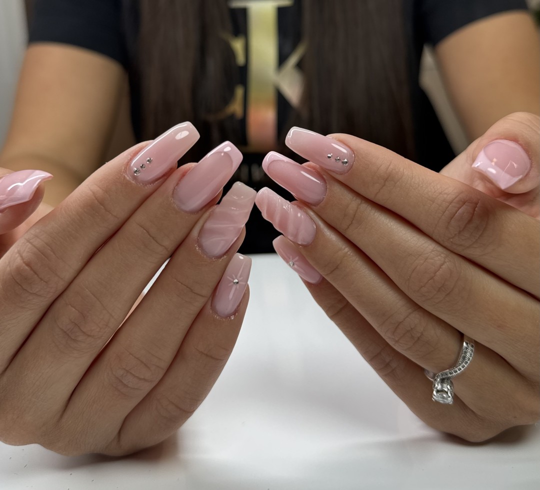 Golden Valley Studio #sarajevo Nadogradnja noktiju Korekcija nadogradnje noktiju