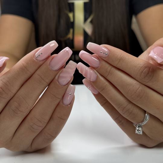 Golden Valley Studio #sarajevo Nadogradnja noktiju Korekcija nadogradnje noktiju