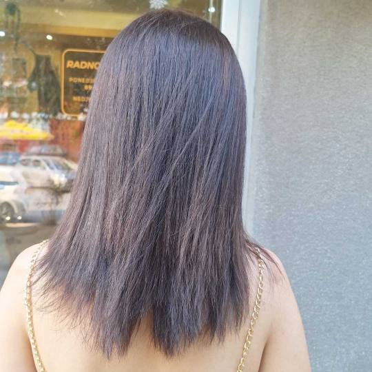 Poezija ljepote #sarajevo Farbanje kose Farbanje cijele dužine + pranje kose + feniranje - kratka k