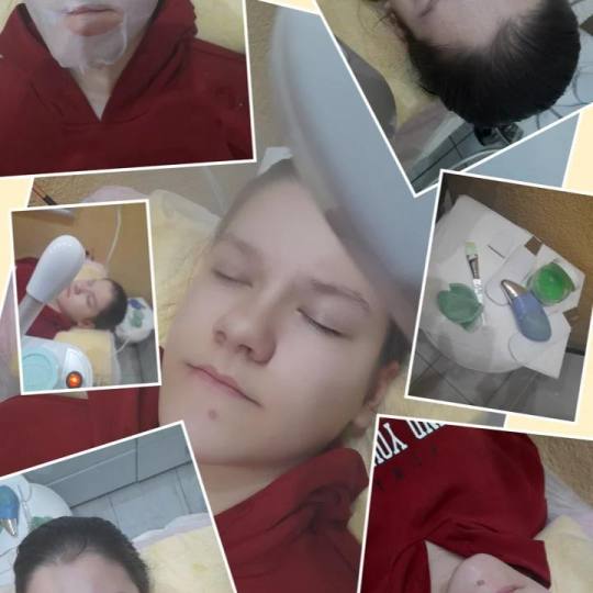 Poezija ljepote #sarajevo Farbanje kose Čišćenje lica + zlatne srebrne niti + maska + masaža