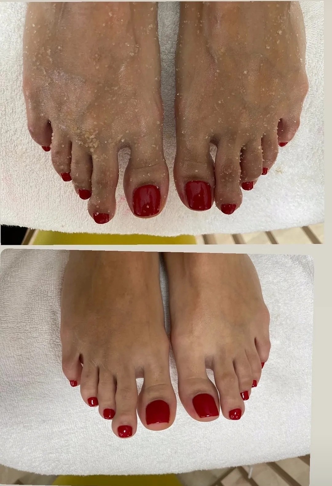 Studio Luxxe Tuzla #tuzla Estetski pedikir Luxxe pedikura + lak / gel