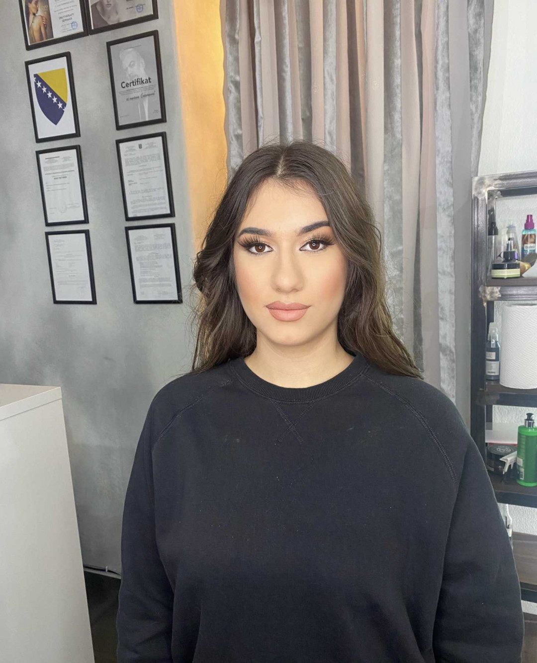 Al Qamar #sarajevo Make-up / šminkanje Profesionalno šminkanje - večernja šminka