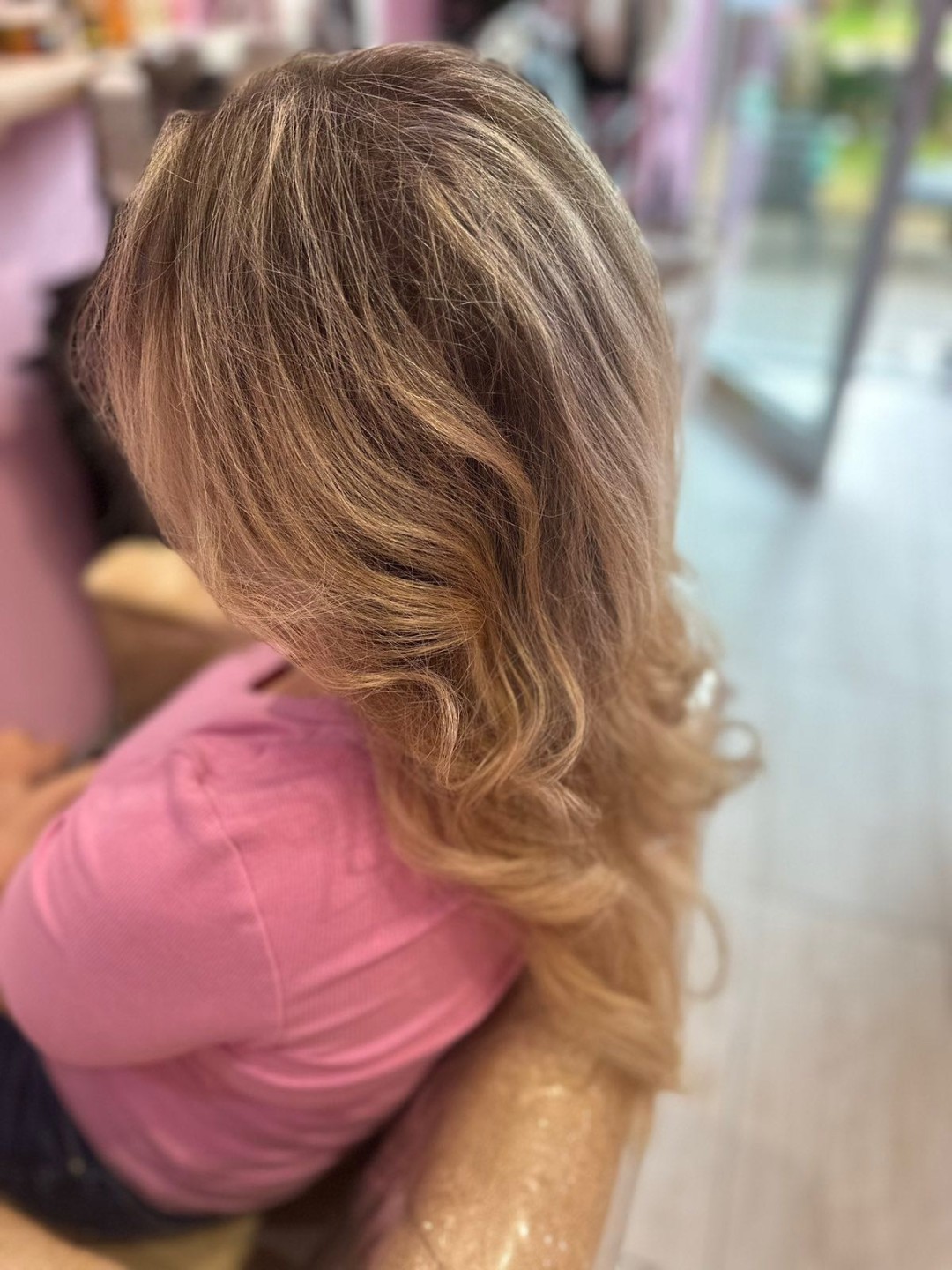 Poezija ljepote #sarajevo Farbanje kose Preliv - duga kosa