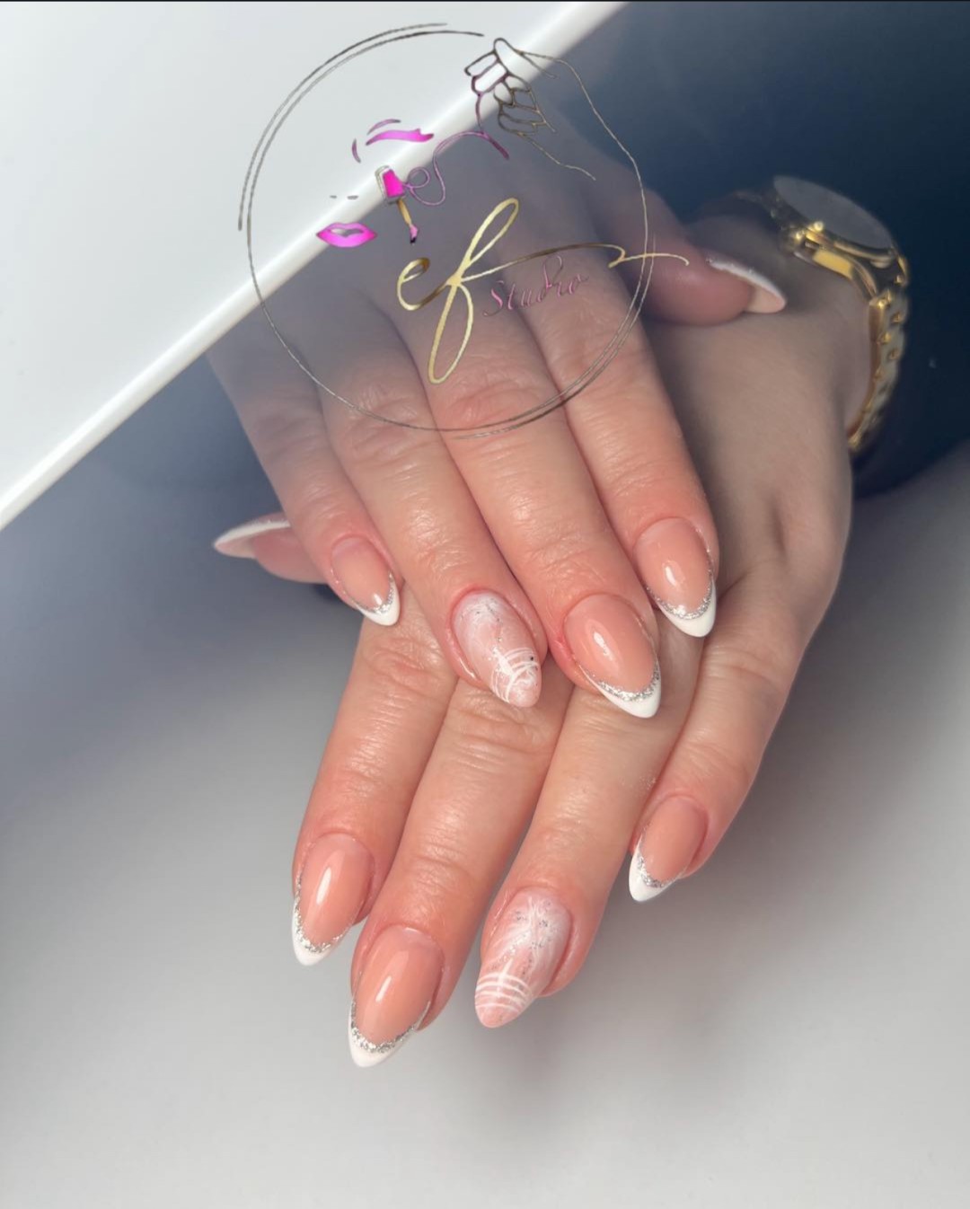 Studio ef #sarajevo Manikir Korekcija noktiju- srednja duzina