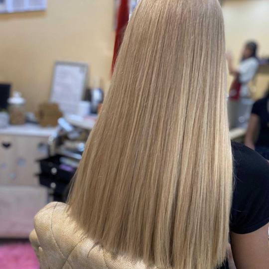 Poezija ljepote #sarajevo Žensko šišanje Žensko šišanje + pranje kose + feniranje - duga kosa