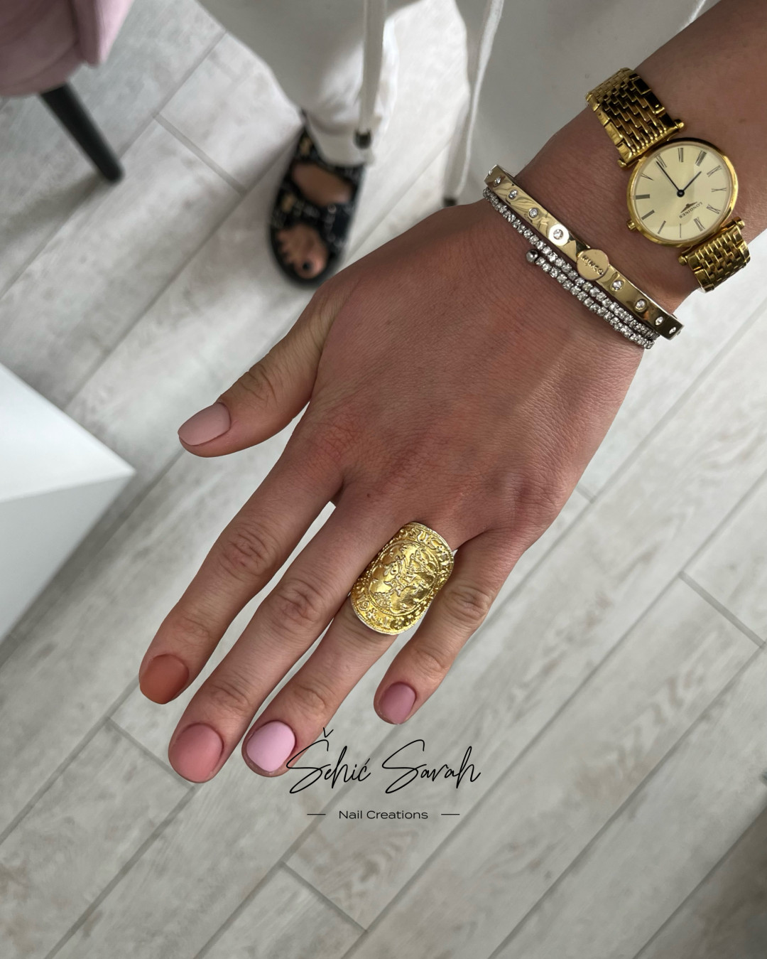 Image #sarajevo Ojačavanje noktiju Ojačavanje prirodnih noktiju gelom (Sarah)