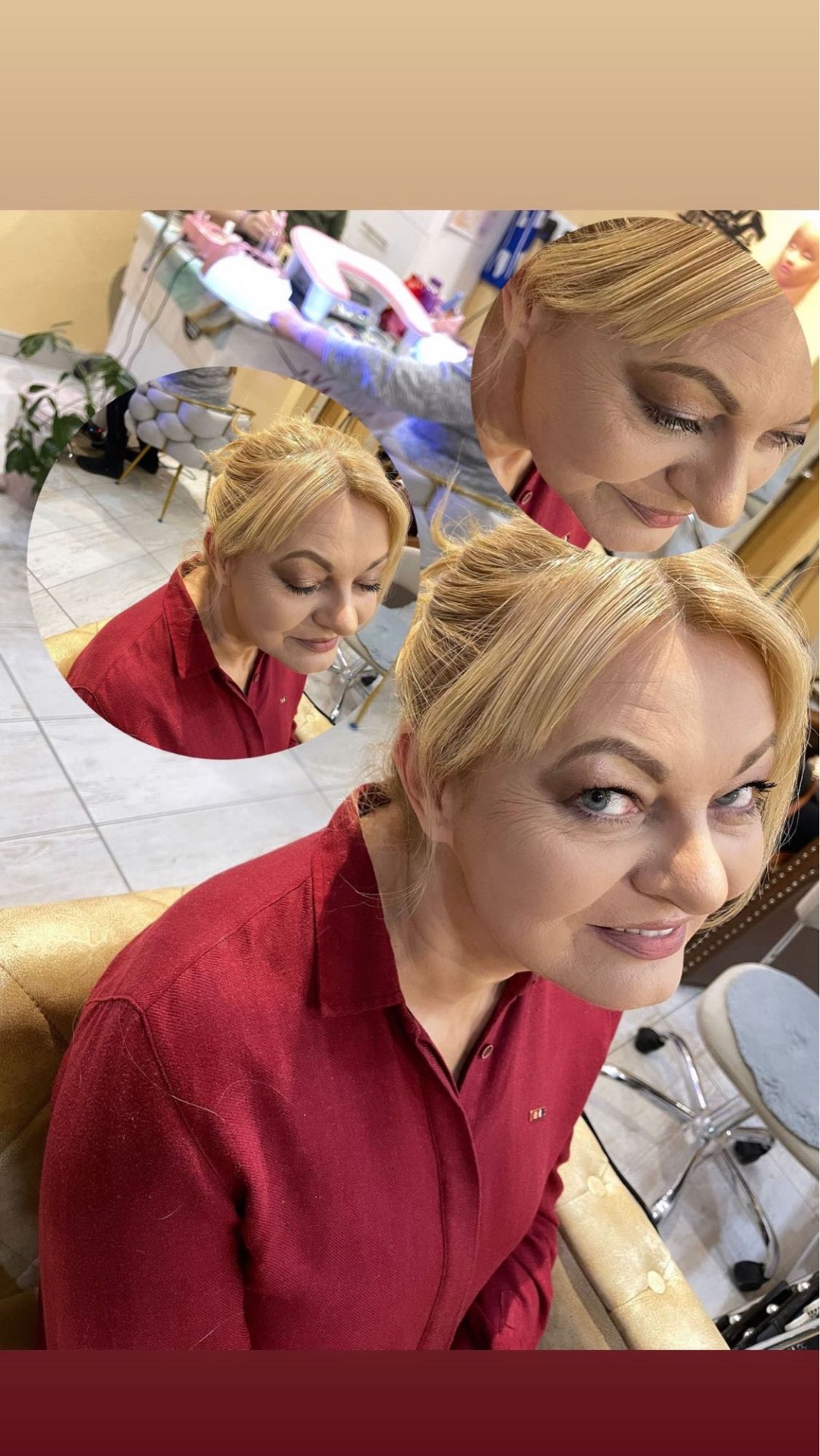 Poezija ljepote #sarajevo Svečane i frizure za svadbu Svečana frizura + profesionalno šminkanje