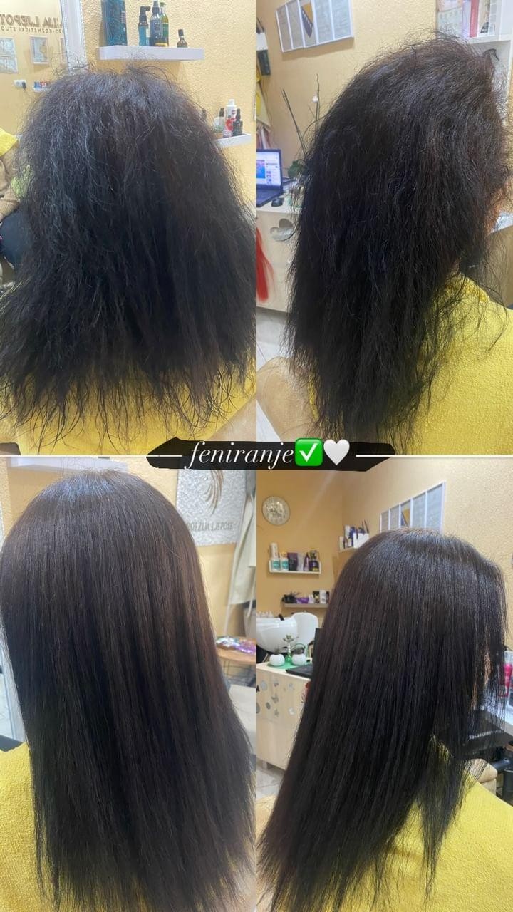 Poezija ljepote #sarajevo Feniranje i stilizovanje Feniranje na sve duzine