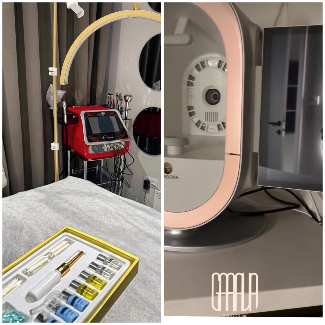 Garava Beauty Studio #banjaluka Make-up / šminkanje Pametni skener koze lica (Magic Mirror) i AlviDerm Hydrodermabrasion Machine