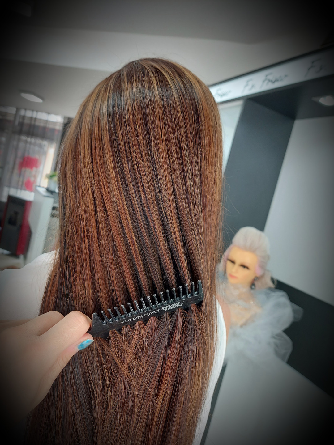 Pramenovi na foliju - duga kosa - Frisco, Sarajevo Pramenovi Frizerski saloni Pramenovi, Sarajevo, Centar - Stari Grad