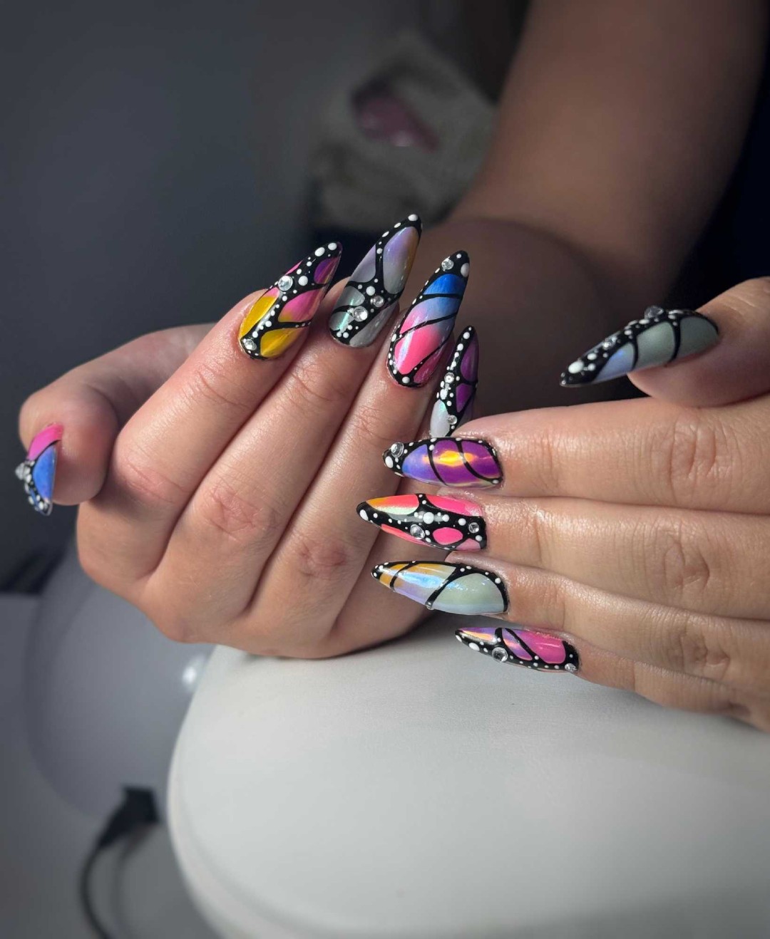 Lovely Em salon & head spa #sarajevo Izlivanje noktiju Izlivanje noktiju gelom - XL dužina