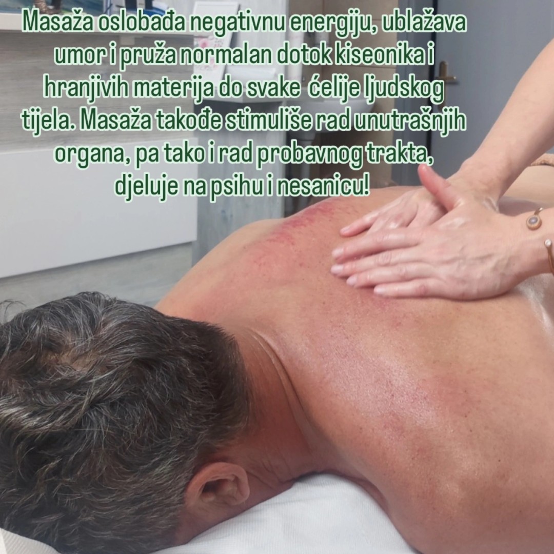 FizioRelax + HaloTherapy #sarajevo Masaža za opuštanje / relax / antistres Parcijalna medicinska masaža