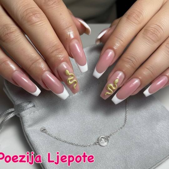 Poezija ljepote #sarajevo Nadogradnja noktiju Nadogradnja noktiju tipsama - french / ombre