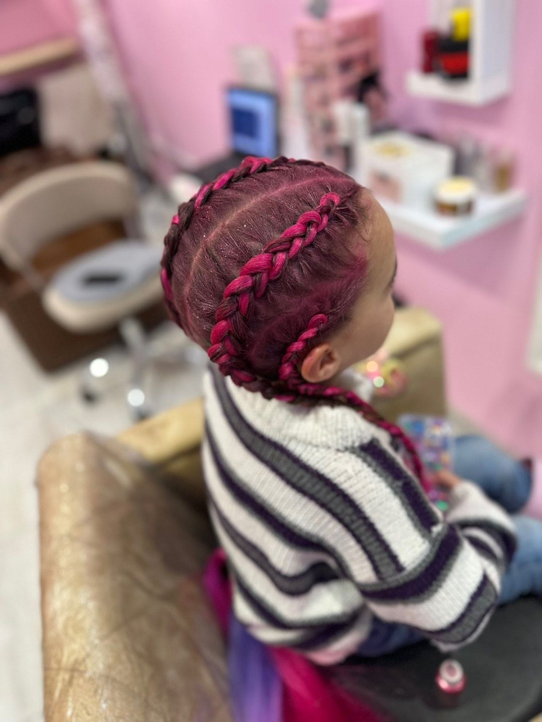 Poezija ljepote #sarajevo Gel lak Pletenice u boji