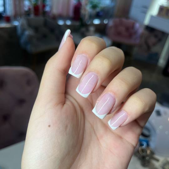 Ella #modrica Izlivanje noktiju Nadogradnja noktiju - S dužina