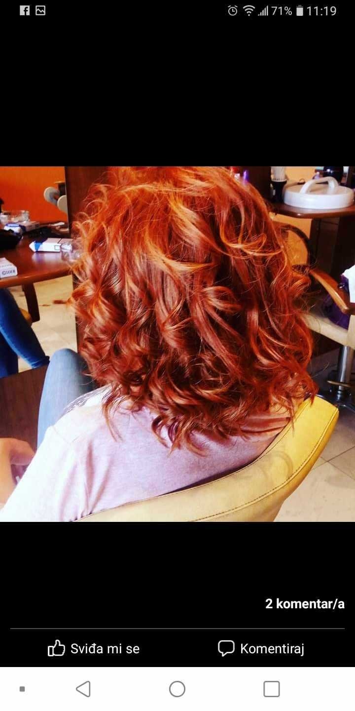 Bolero #sarajevo Farbanje kose Farbanje cijele dužine + šišanje + feniranje - kosa srednje dužine