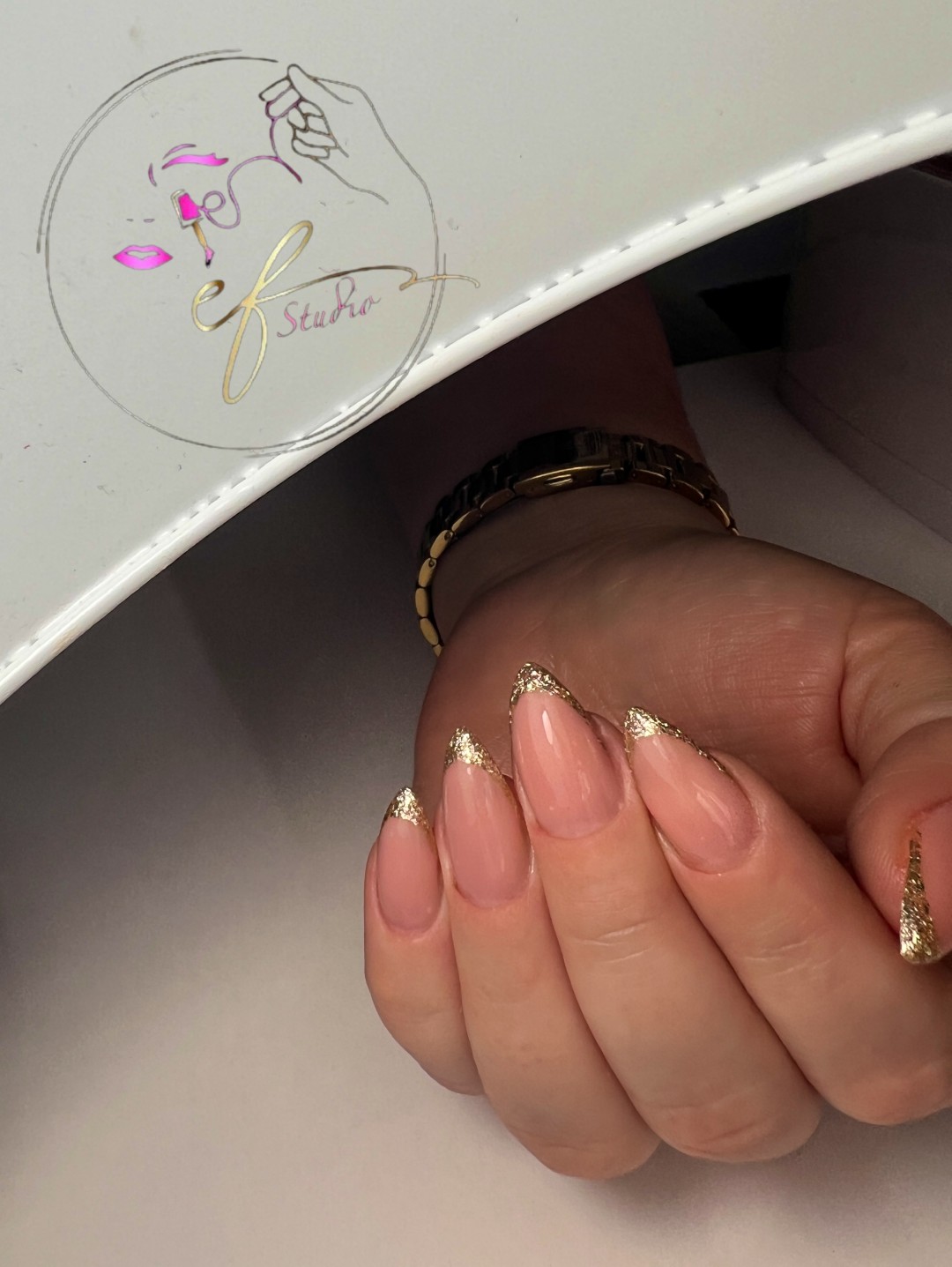 Studio ef #sarajevo Manikir Korekcija noktiju- srednja duzina