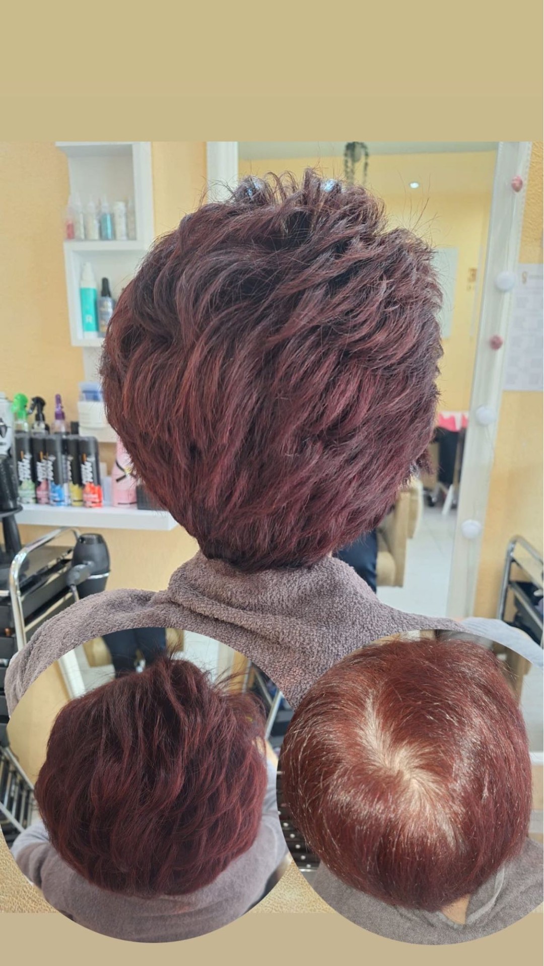 Poezija ljepote #sarajevo Farbanje kose Uslužno farbanje - kratka kosa