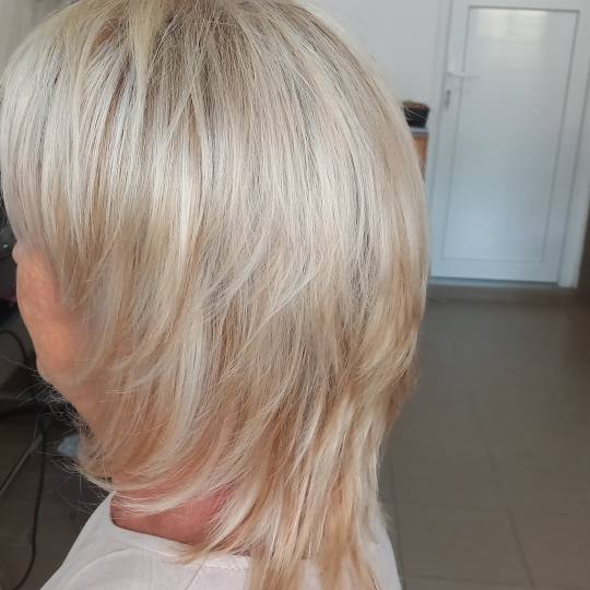 Snježana #sarajevo Pramenovi Pramenovi na foliju - kosa srednje dužine