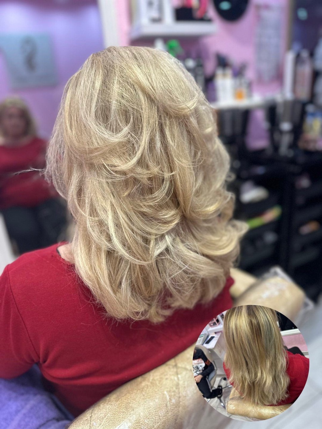 Poezija ljepote #sarajevo Pramenovi pramenovi sisanne preliv - kosa srednje dužine