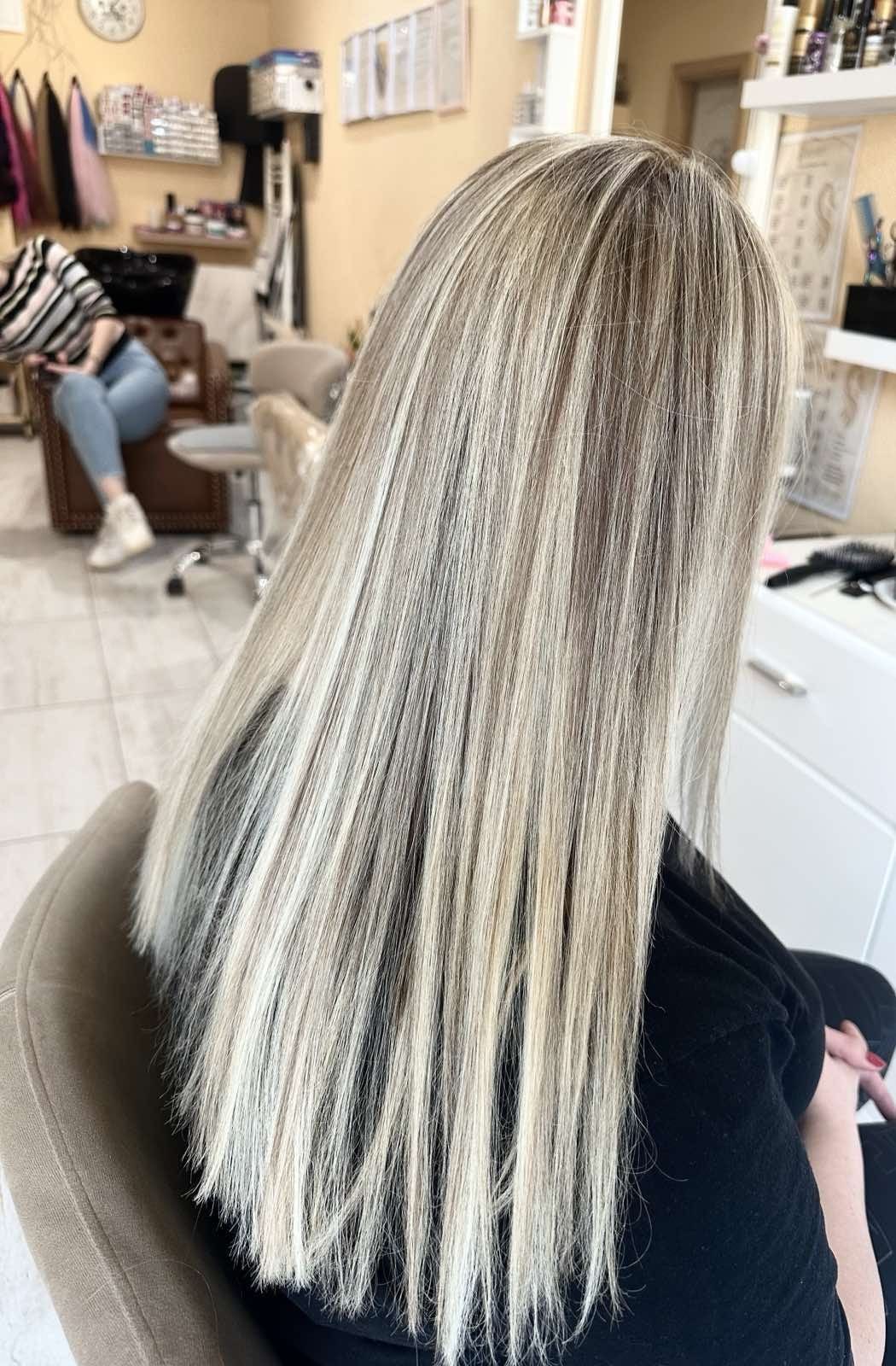 Poezija ljepote #sarajevo Pramenovi Pramenovi na foliju - duga kosa