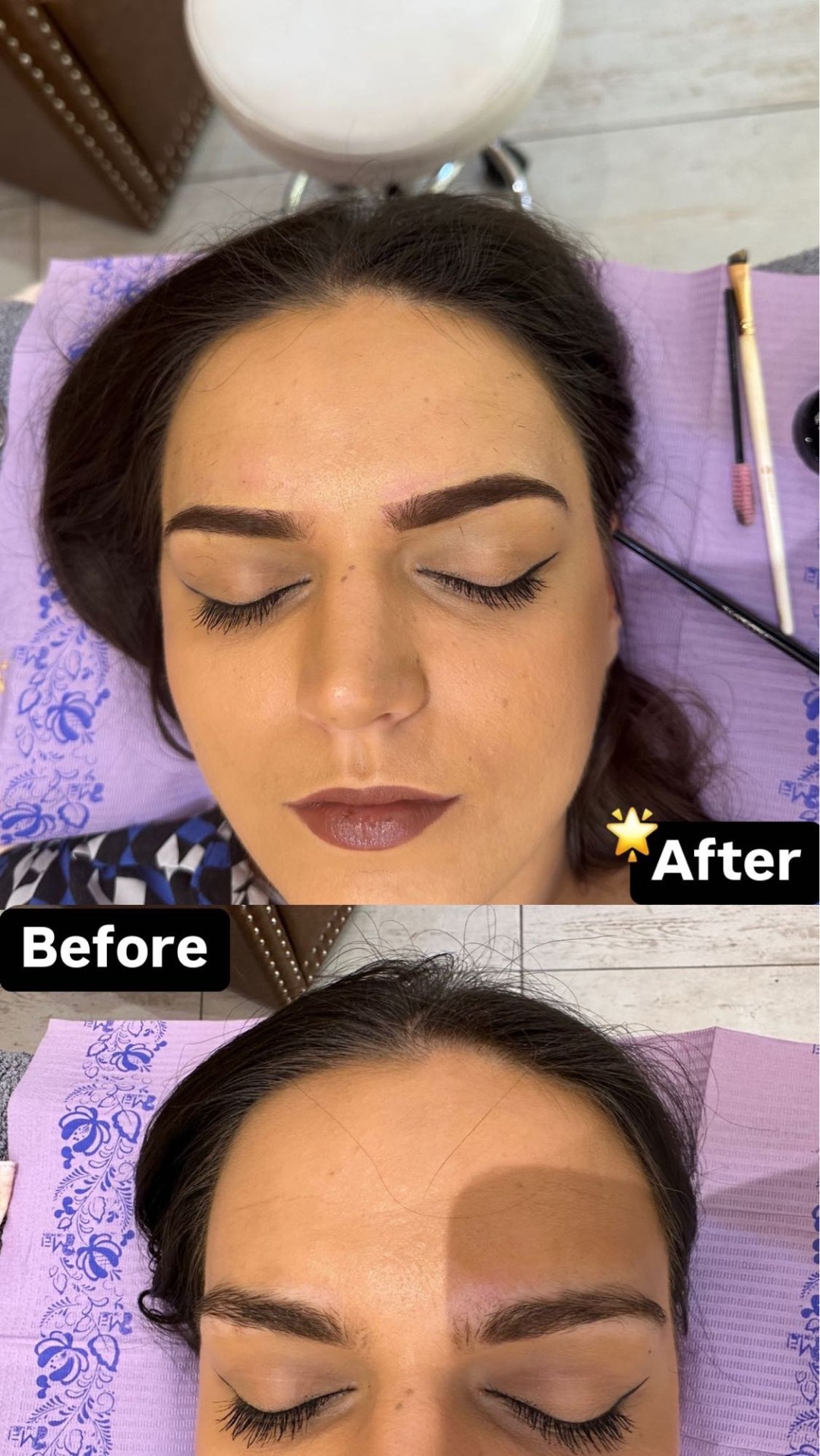 Poezija ljepote #sarajevo Obrve Oblikovanje + korekcija obrva pincetom / voskom + bojenje kanom