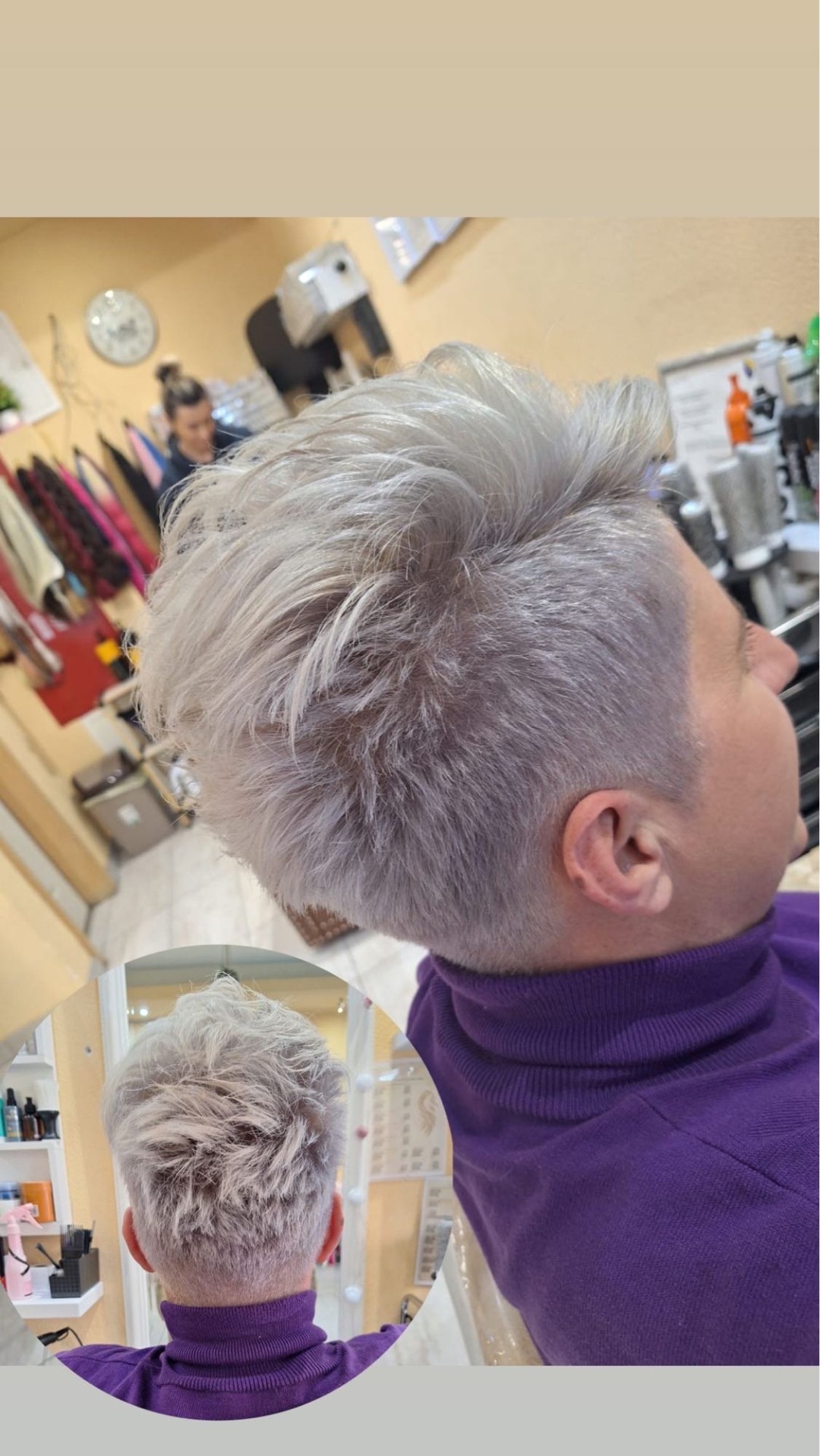 Poezija ljepote #sarajevo Žensko šišanje Žensko šišanje + pranje kose + feniranje - kratka kosa