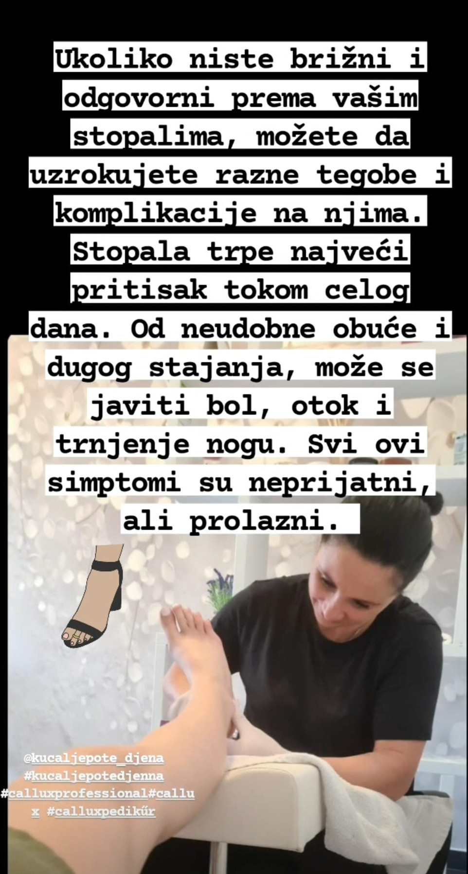 Kuća ljepote Djenna #sarajevo Estetski pedikir Callux pedikir
